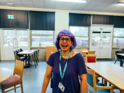 Purple Day dress up 