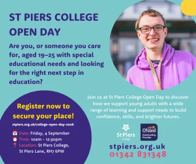 St Piers College Open Day 